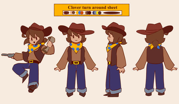 Clover turn around_Video Clover turn around_Video
