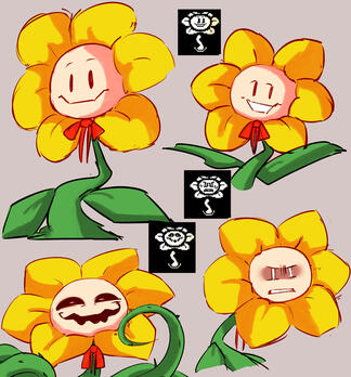 flowey expression concepts flowey expression concepts