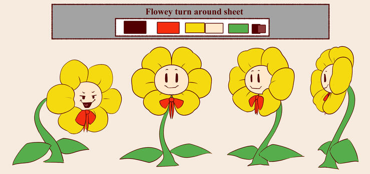 flowey turn around